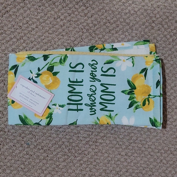 Lemon Mom Home Tea Towel